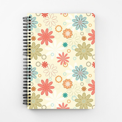 

RAYITE A5 Diary(Floral Romance, Multicolor)