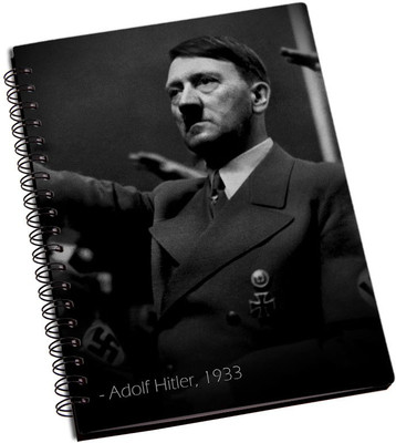 

Rangeele Inkers A5 Notebook(Hitler Conquer Quotes, Multicolor)