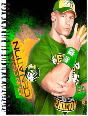 

VenTechno A5 Diary(John Cena Wirebound Ruled Paper Sheets Personal and Office Stationary Notebooks Diary, Multicolor)