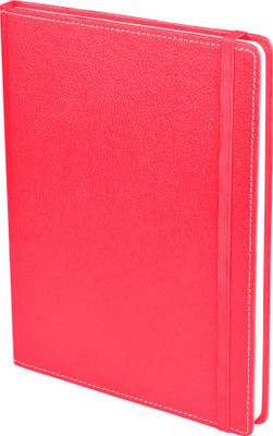 

Eco-Leatherette B5 Diary(Handcrafted, Dark Pink)