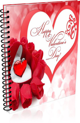 

VenTechno A5 Diary(Valentine Special A5 - Diary (Spiral Bound), Multicolor)