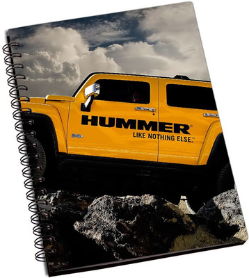 

Rangeele Inkers A5 Notebook(Hummer Tough And Rough, Multicolor)