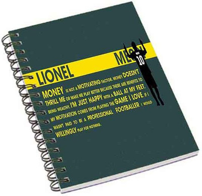 

Shopmania A5 Notebook(Money, Multicolor)
