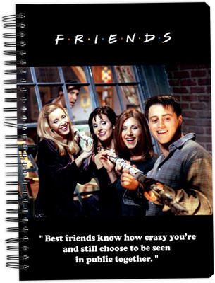 

MC SID RAZZ A5 Notebook(Friends - Crazy Friends, Multicolor)