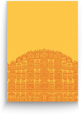 

Goodwork A5 Notebook(hawamahal, Yellow)