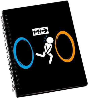 

Rangeele Inkers A5 Notebook(Go This Side, Multicolor)