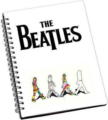 

Rangeele Inkers A5 Notebook(The Beatles Vintage Art, Multicolor)