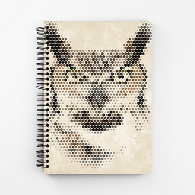 

RAYITE A5 Diary(Geometric Owl, Multicolor)