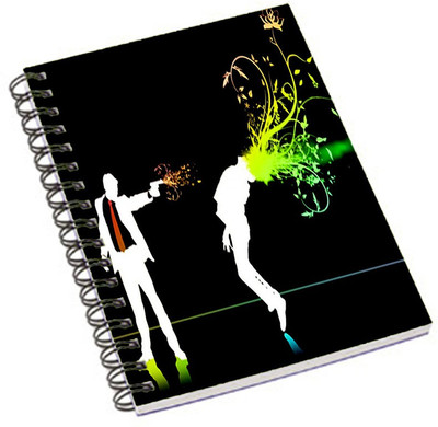 

Shopmania A5 Notebook(DESIGNER PRINTED NOTEBOOK, Multicolor)