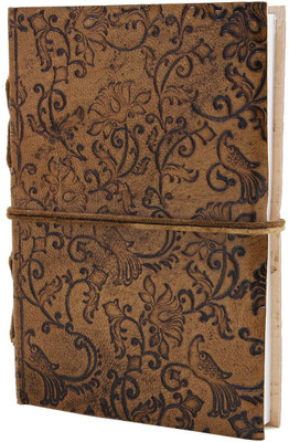 

Store Indya Regular Diary(Leather, Brown)