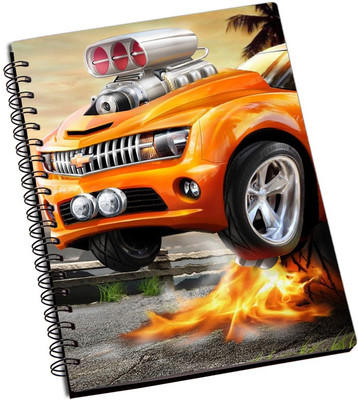 

Rangeele Inkers A5 Notebook(Car Nitro Booster, Multicolor)