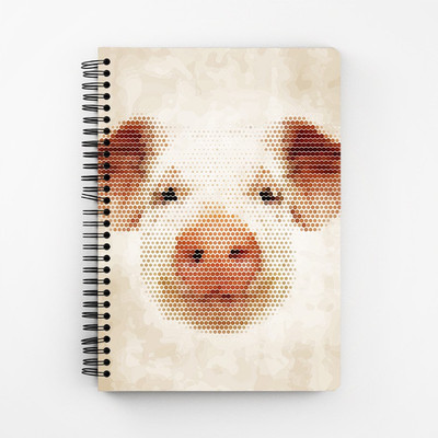 

RAYITE A5 Diary(Cochon Elegant, Multicolor)