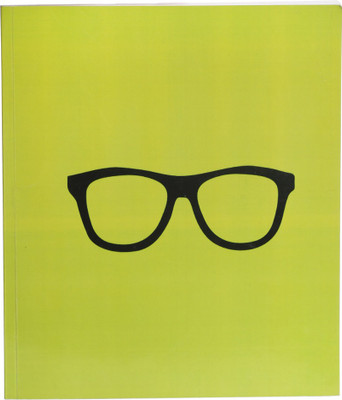 

Scribbles Book-size Notebook(Goggles Print, Parrot Green)