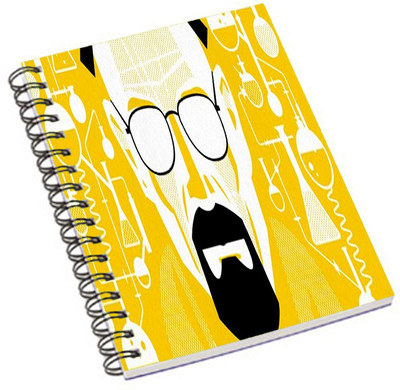 

Shopmania A5 Notebook(DESIGNER PRINTED NOTEBOOK, Multicolor)