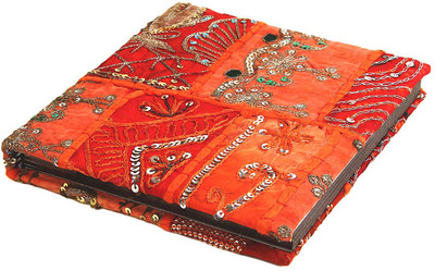 

Luv Indiya Regular Journal(Handmade, Orange)