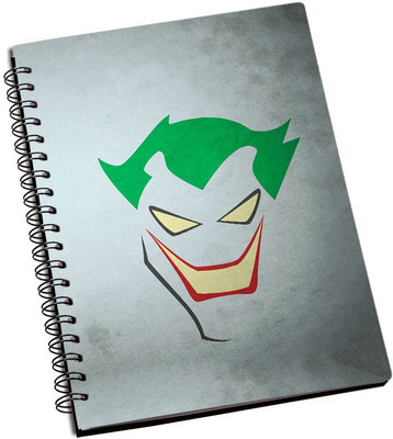 

Rangeele Inkers A5 Notebook(Joker Minmal artwork, Multicolor)