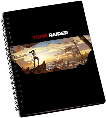 

Rangeele Inkers A5 Notebook(Tomb Raider Art, Multicolor)