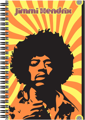 

Art Emporio A5 Notebook(Jimi Hendix, Multicolor)