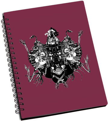 

Rangeele Inkers A5 Notebook(Vintage American Indian, Multicolor)