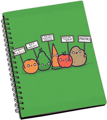 

Rangeele Inkers A5 Notebook(parallel universe, Multicolor)