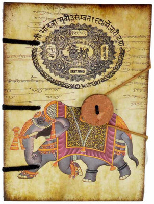 

Craft Play Regular Diary(Old Account With Elephant, Multicolor)