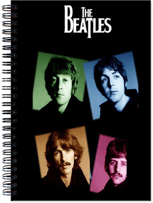 

VenTechno A5 Diary(The Beatles Wirebound Ruled Paper Sheets Personal and Office Stationary Notebooks Diary, Multicolor)