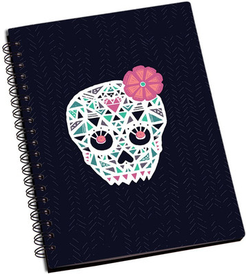 

Rangeele Inkers A5 Notebook(Vintage Skull, Multicolor)