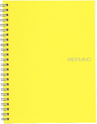 Fabriano Ecoqua A5 Notebook Ruled 140 Pages(Yellow)