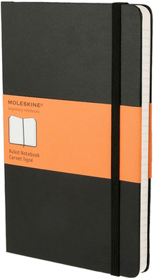 

Moleskine A5 Notebook(Large, Black)