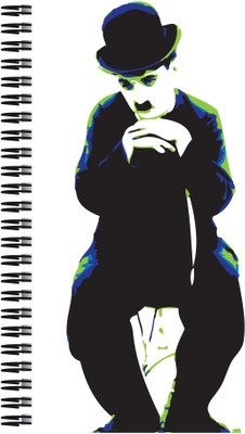 

Art Emporio A5 Notebook(Charlie Chaplin, Multicolor)