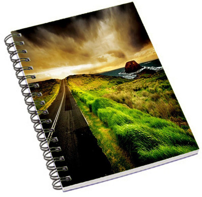 

Shopmania A5 Notebook(DESIGNER PRINTED NOTEBOOK, Multicolor)