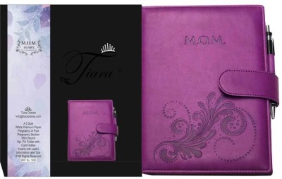 

Tiara Diaries A5 Diary(Pregnancy & First Year Planner (Wine), Multicolor)