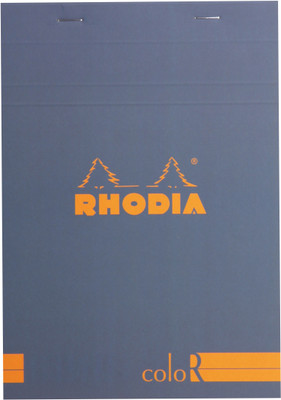 

Rhodia A5 Note Pad(Basics Sapphire Blue ColoR - No. 16 - A5 - 210 mm x 148 mm, Sapphire Blue)