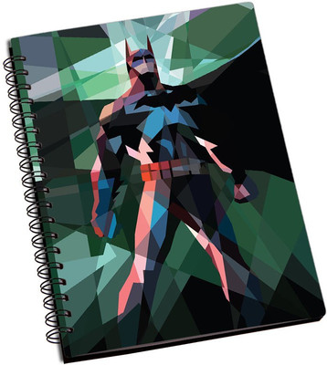 

Rangeele Inkers A5 Notebook(Batman polygon Art, Multicolor)