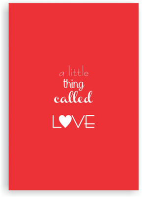 

Goodwork A6 Notebook(A little thing called love, Red)