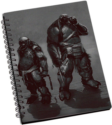 

Rangeele Inkers A5 Notebook(TMNT painting, Multicolor)
