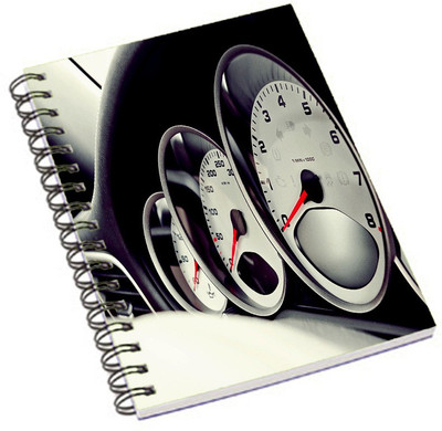 

Shopmania A5 Notebook(DESIGNER PRINTED NOTEBOOK, Multicolor)
