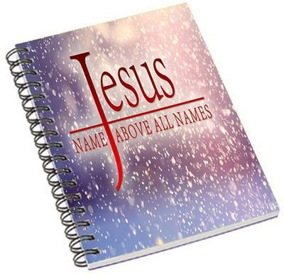 

Shopmania A5 Notebook(Jesus name Abov all names, Multicolor)