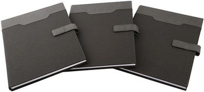 

Almats B5 Diary(Executive Diary, Black, Pack of 3)