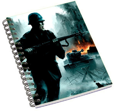 

Shopmania A5 Notebook(DESIGNER PRINTED NOTEBOOK, Multicolor)