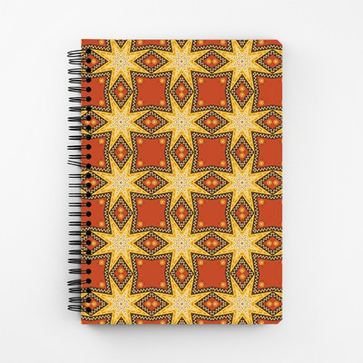 

RAYITE A5 Diary(Tribal Geometric, Multicolor)