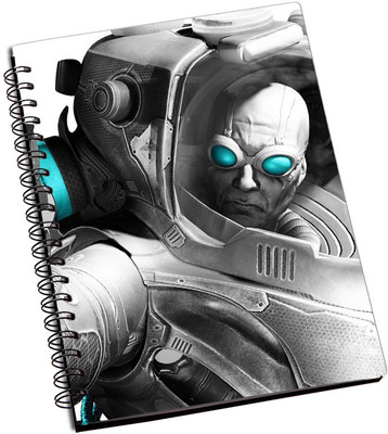 

Rangeele Inkers A5 Notebook(cold heart batman Arkham, Multicolor)