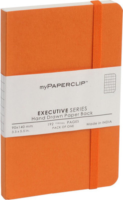 

Mypaperclip Mini Notebook(Executive, Orange)