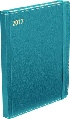 

Eco-Leatherette B5 Diary(2017 One Dated, Sea Green)