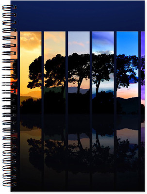 

VenTechno A5 Diary(Amazing Designer Wirebound Ruled Paper Sheets Personal and Office Stationary Notebooks Diary, Multicolor)