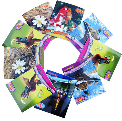 

SPKC Regular Notebook(Champion, Multicolor)