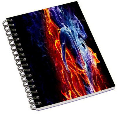 

Shopmania A5 Notebook(DESIGNER PRINTED NOTEBOOK, Multicolor)