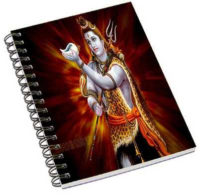 

Shopmania A5 Notebook(Lord shiva 5, Multicolor)