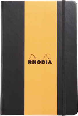 

Rhodia A5 Notebook(Boutique Black - A5 - 210 mm x 148 mm, Black)