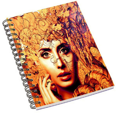 

Shopmania A5 Notebook(DESIGNER PRINTED NOTEBOOK, Multicolor)
